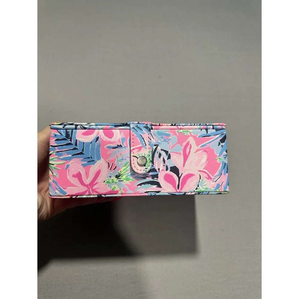Lilly Pulitzer Hard Travel Jewelry Case‎ Cocktail Pretty In Pink